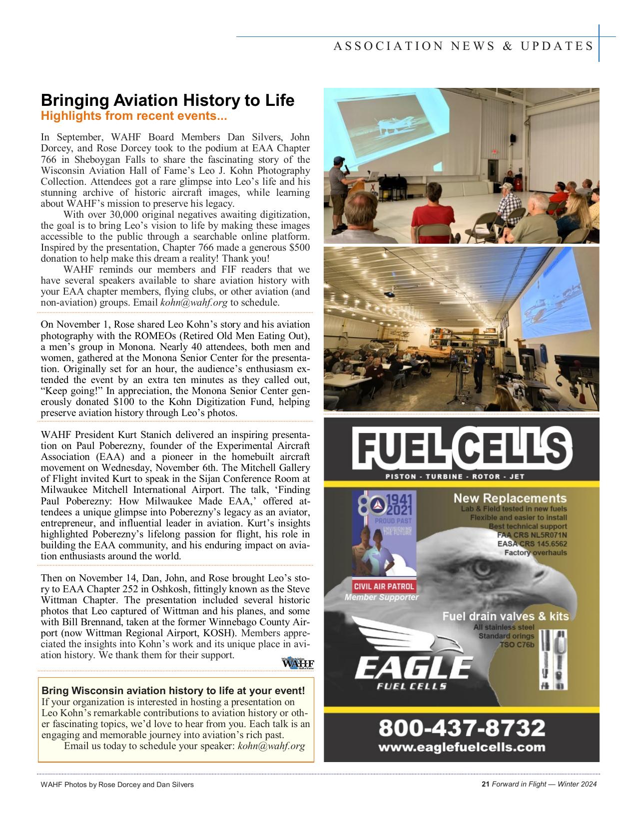 Forward in Flight - Winter 2024 -  Page23