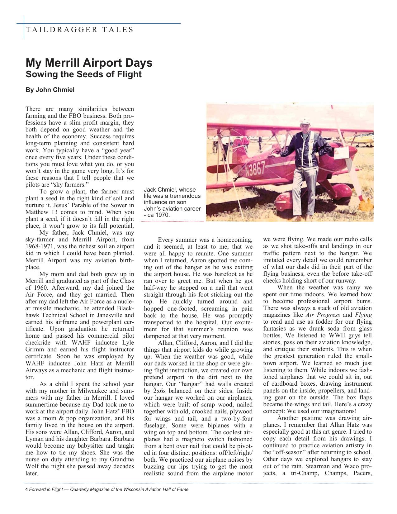 Forward in Flight - Spring 2025 -  Page6