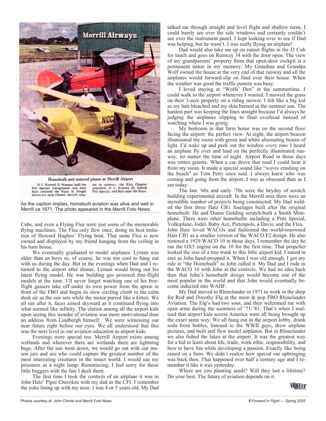Forward in Flight - Spring 2025 -  Page7
