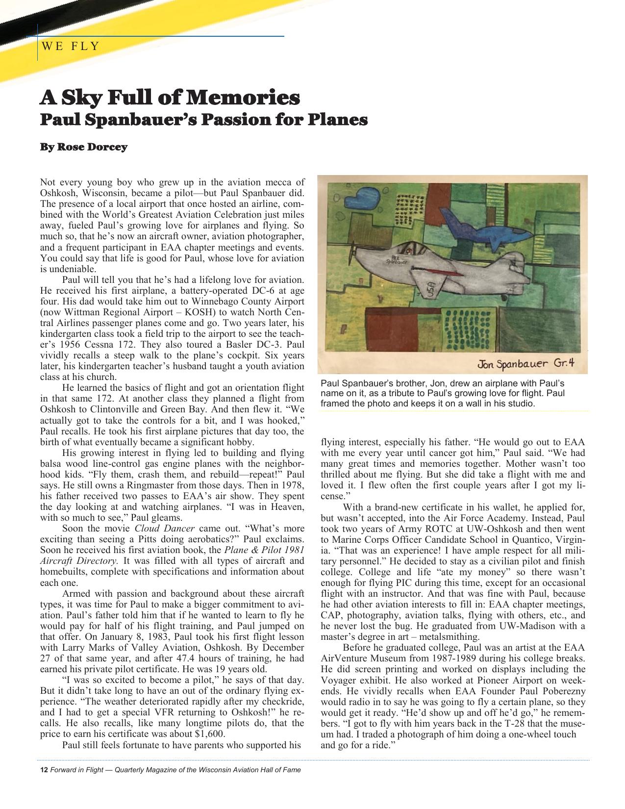 Forward in Flight - Spring 2025 -  Page14