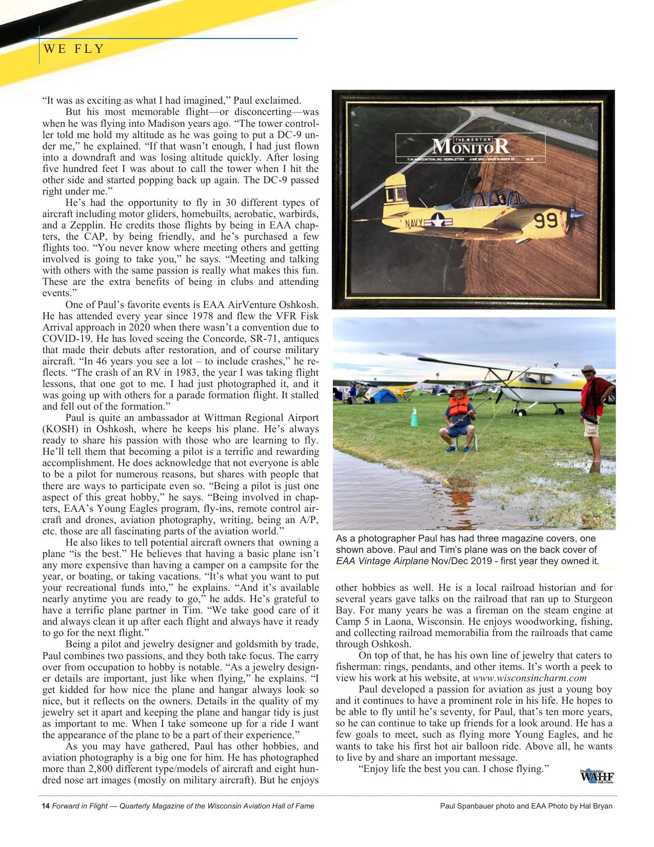 Forward in Flight - Spring 2025 -  Page16