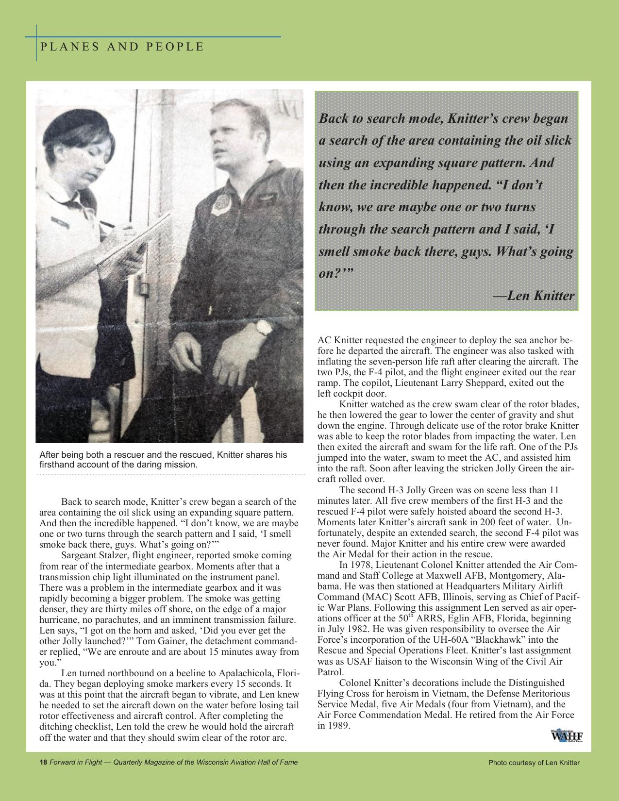 Forward in Flight - Spring 2025 -  Page20