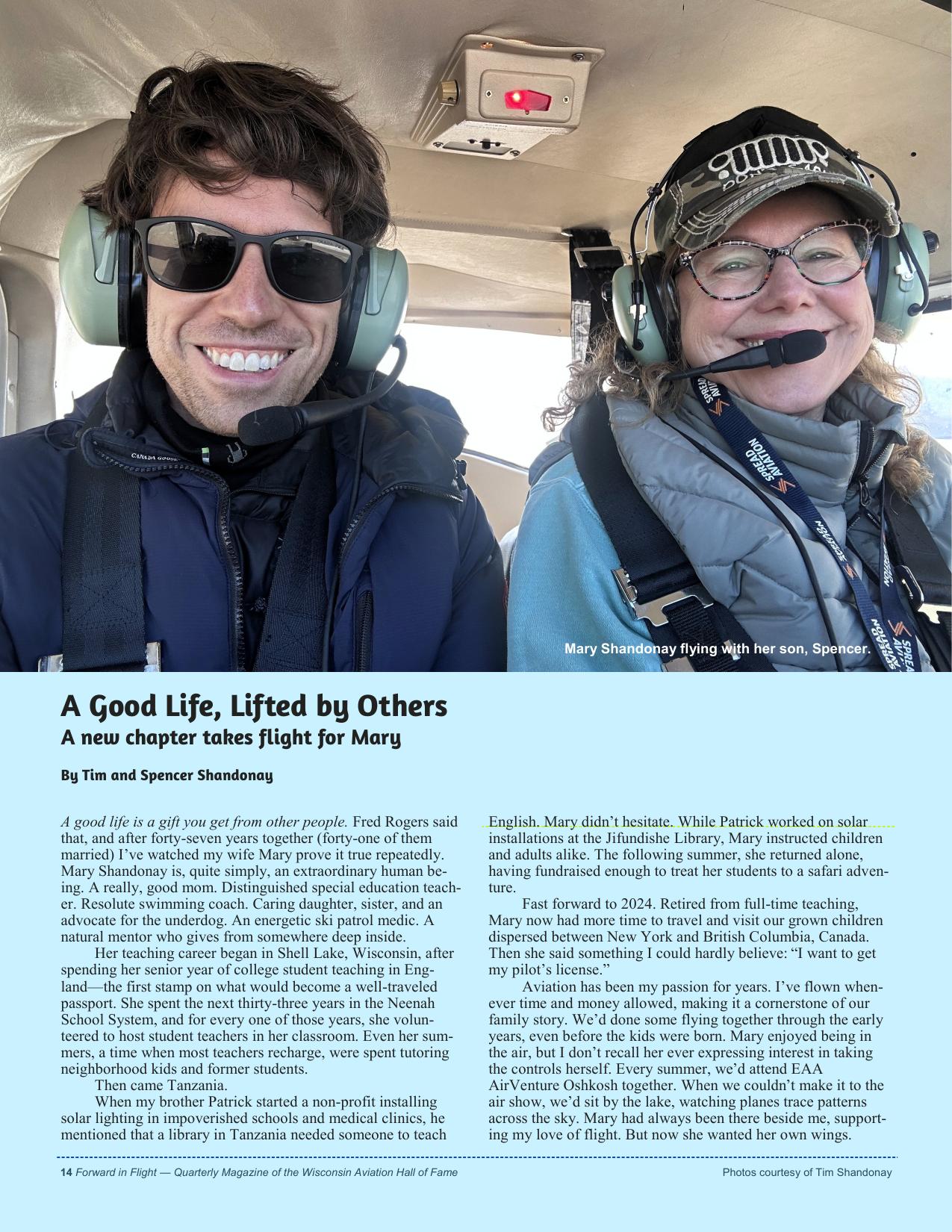 Forward in Flight - Spring 2026 -  Page16