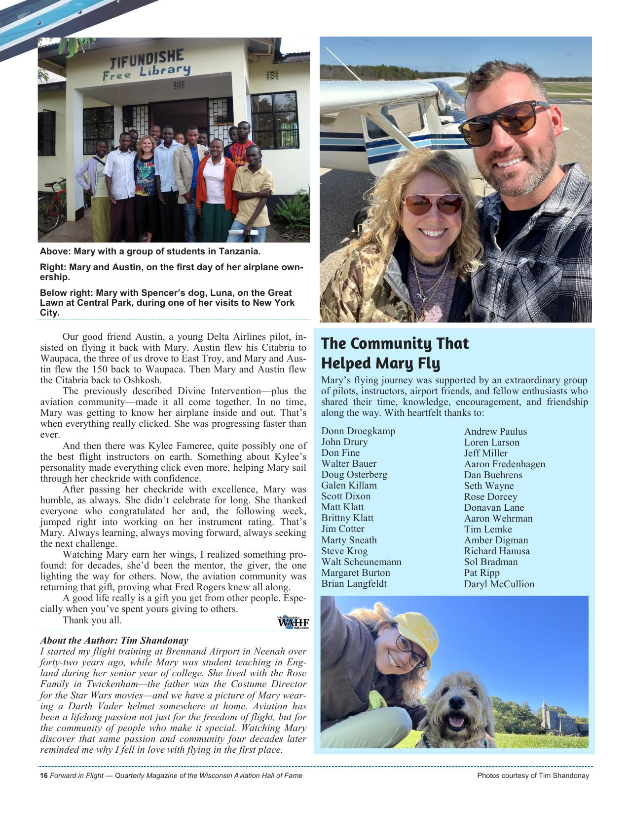 Forward in Flight - Spring 2026 -  Page18