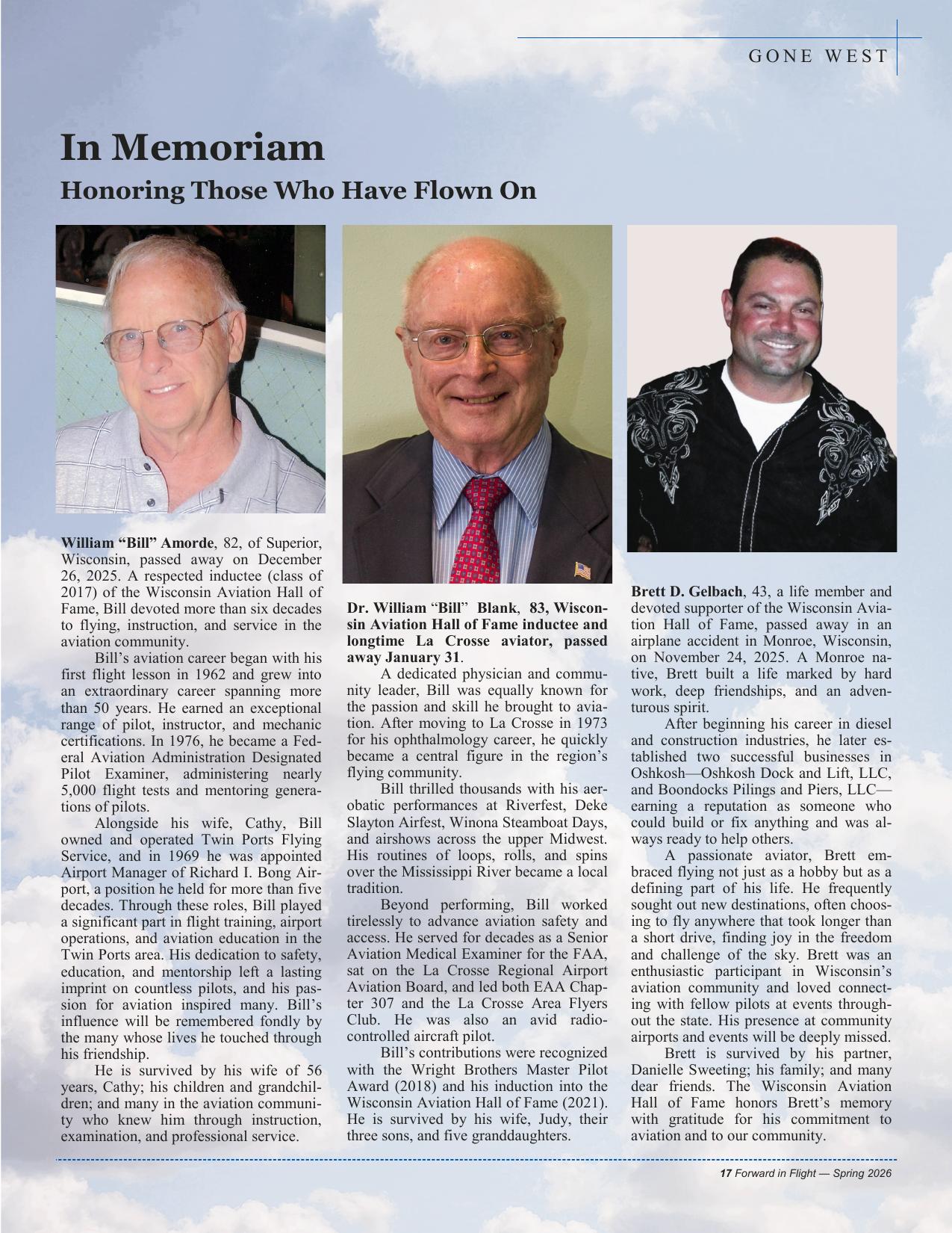 Forward in Flight - Spring 2026 -  Page19