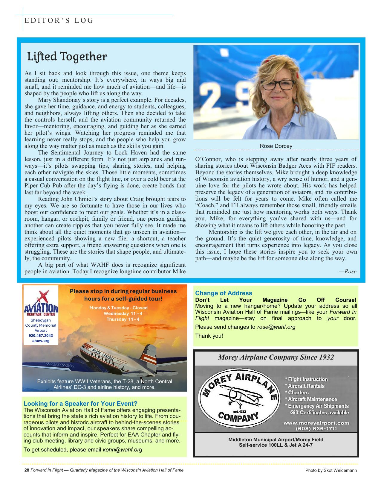 Forward in Flight - Spring 2026 -  Page30