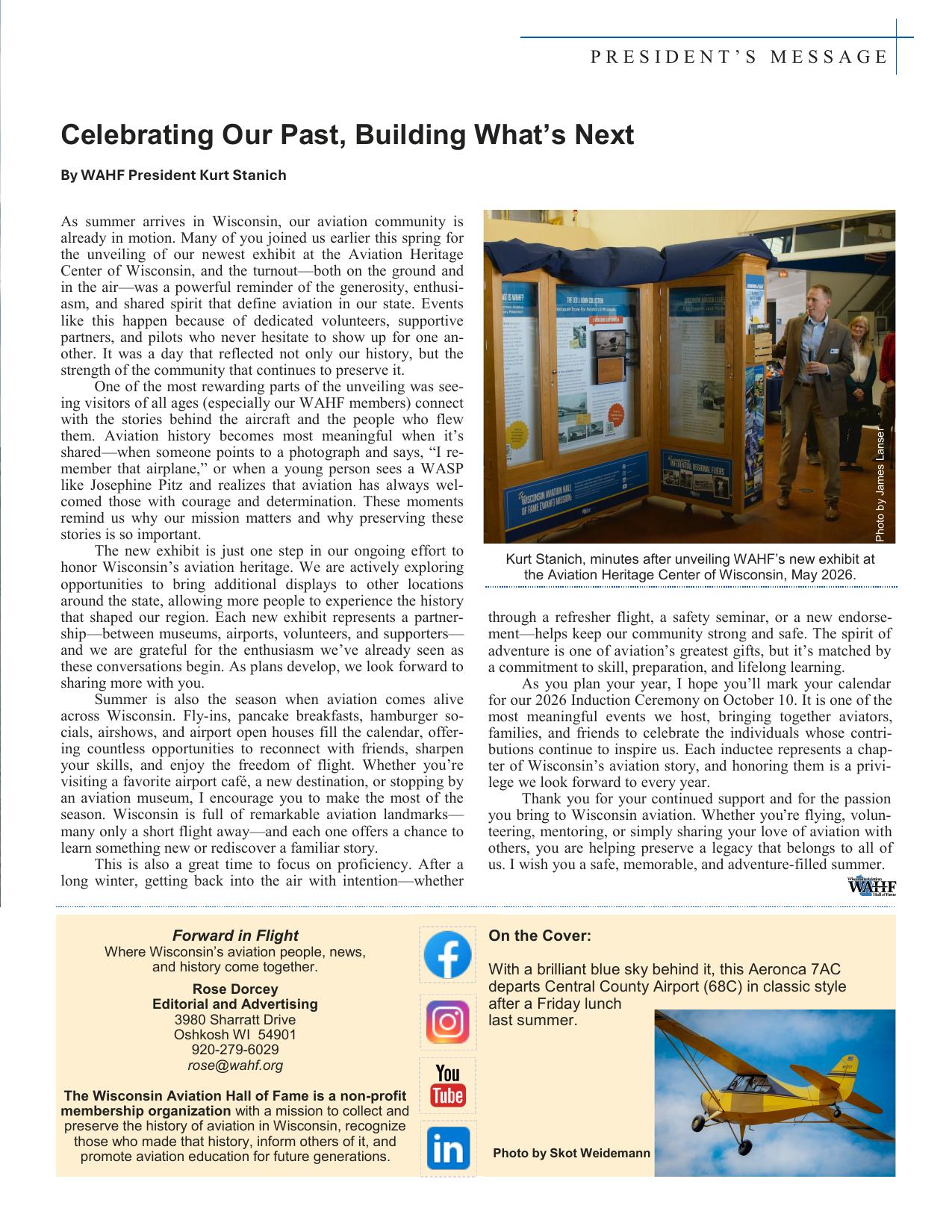 Forward in Flight - Summer 2026 -  Page3