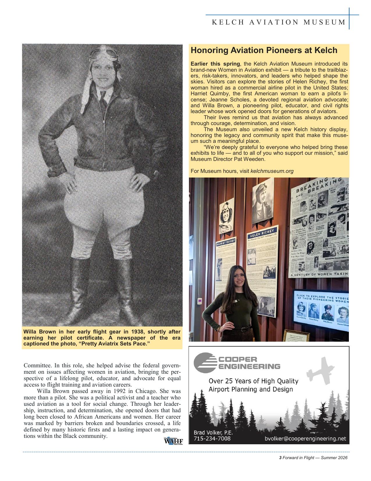 Forward in Flight - Summer 2026 -  Page5