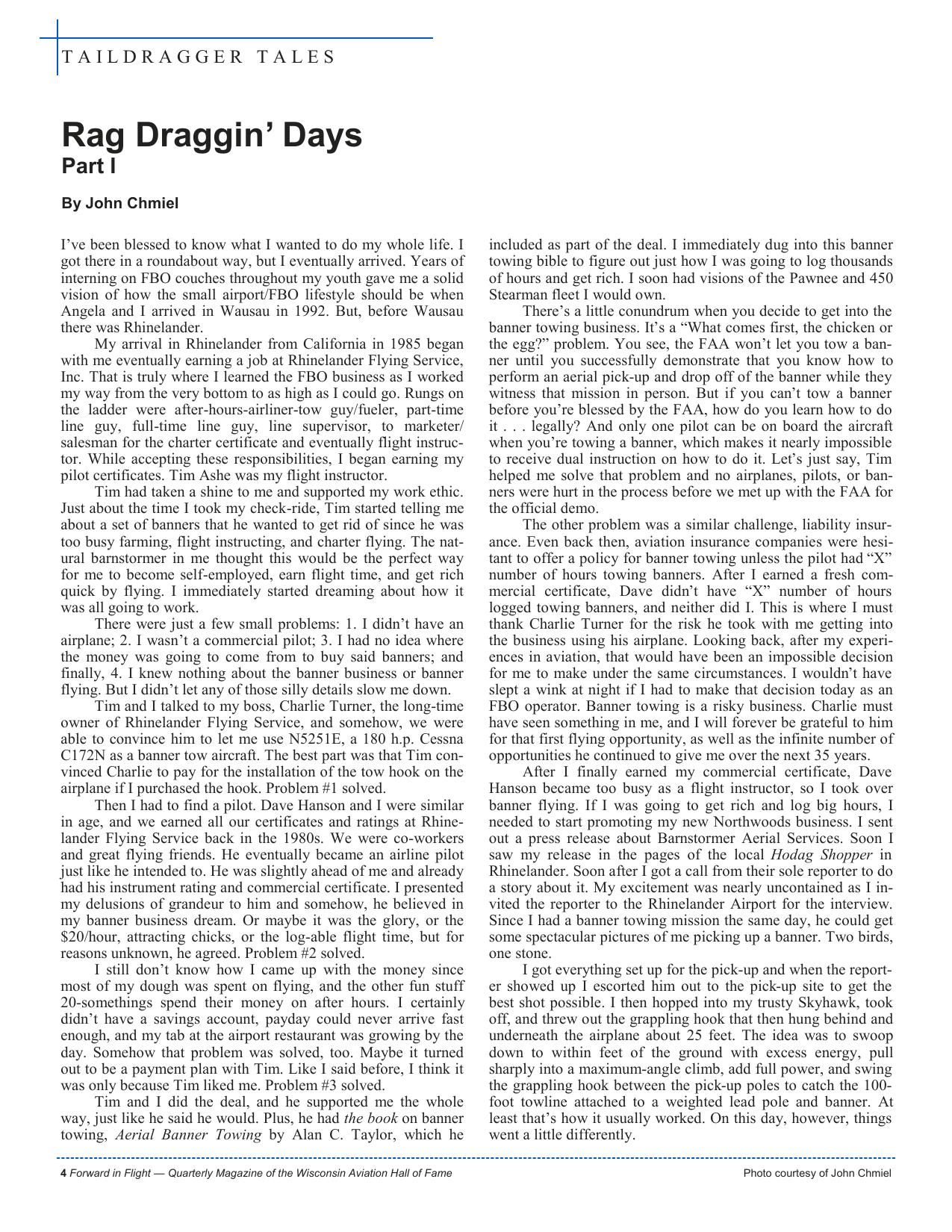 Forward in Flight - Summer 2026 -  Page6