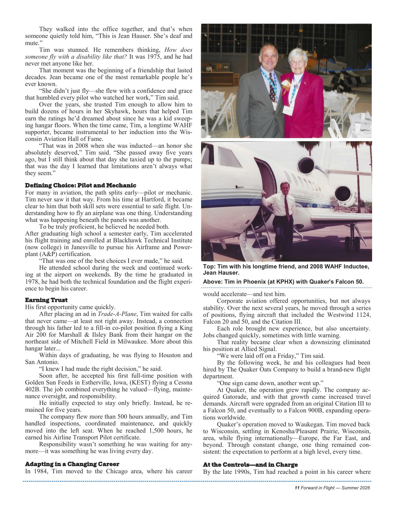 Forward in Flight - Summer 2026 -  Page13