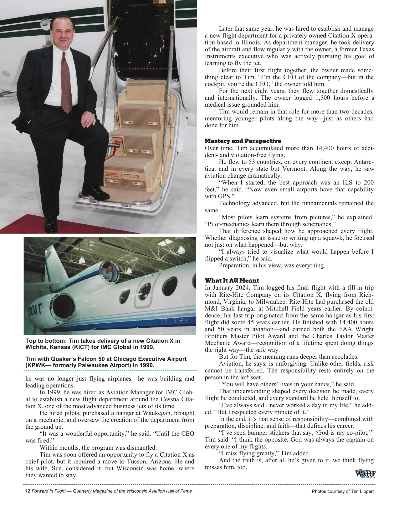 Forward in Flight - Summer 2026 -  Page14