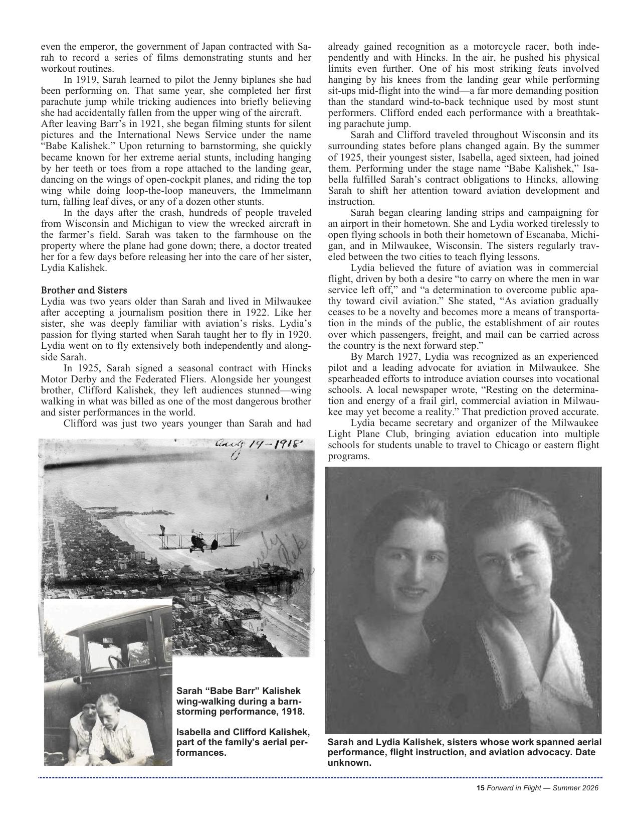 Forward in Flight - Summer 2026 -  Page17