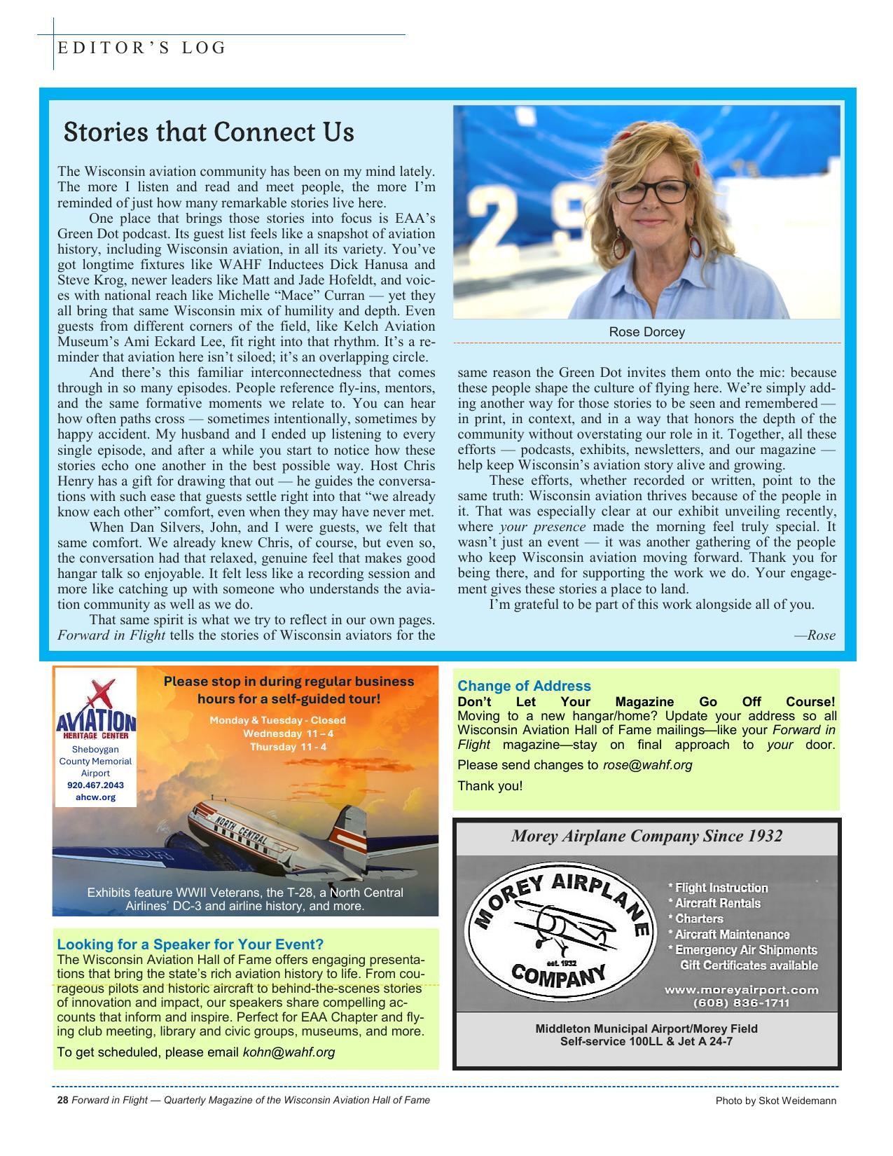 Forward in Flight - Summer 2026 -  Page30
