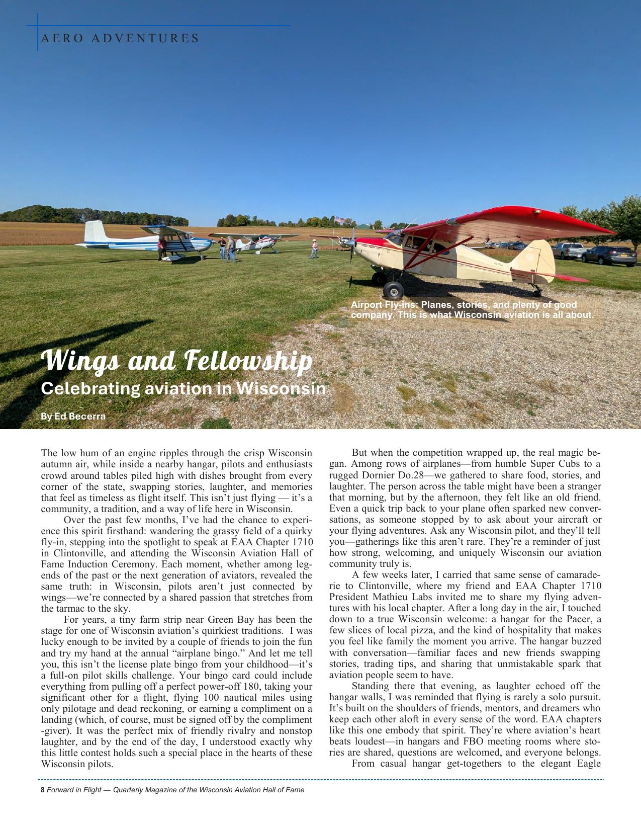 Forward in Flight - Winter 2025 -  Page10