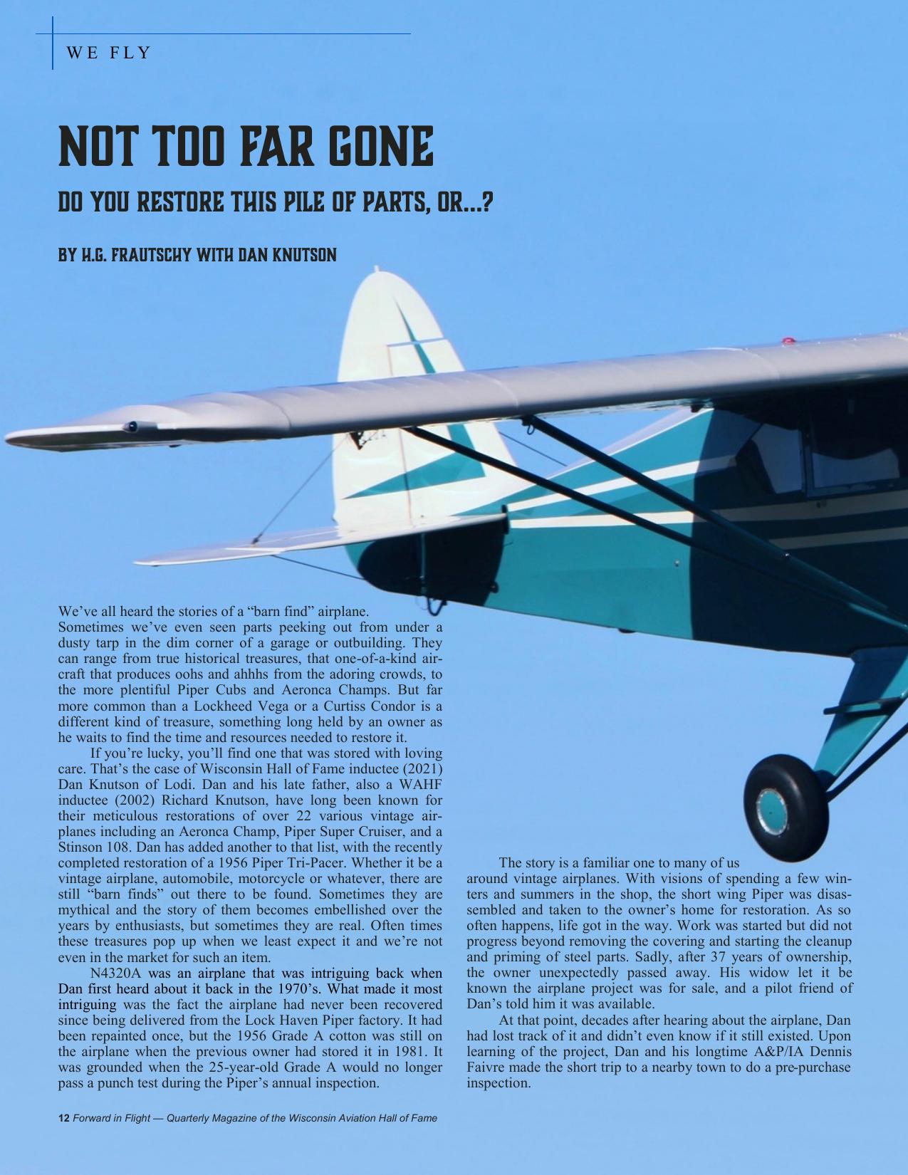 Forward in Flight - Winter 2025 -  Page14