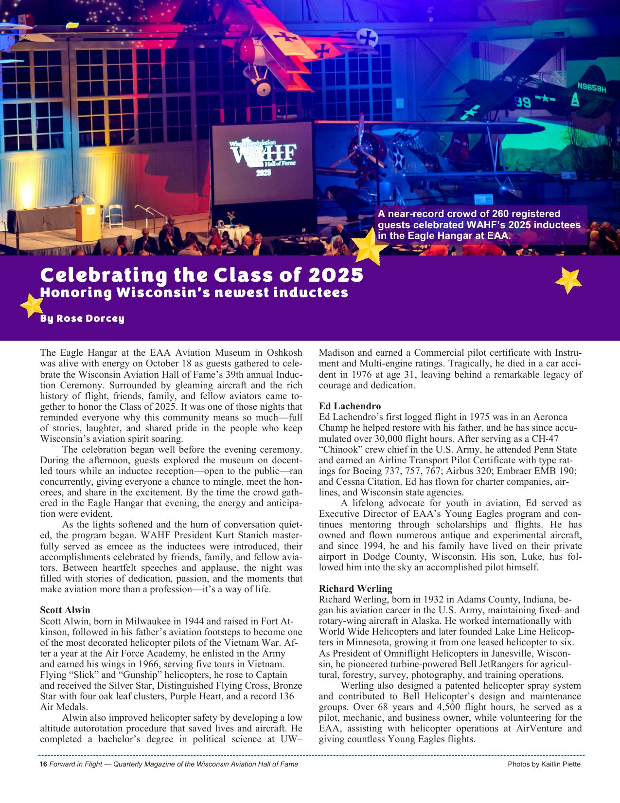 Forward in Flight - Winter 2025 -  Page18