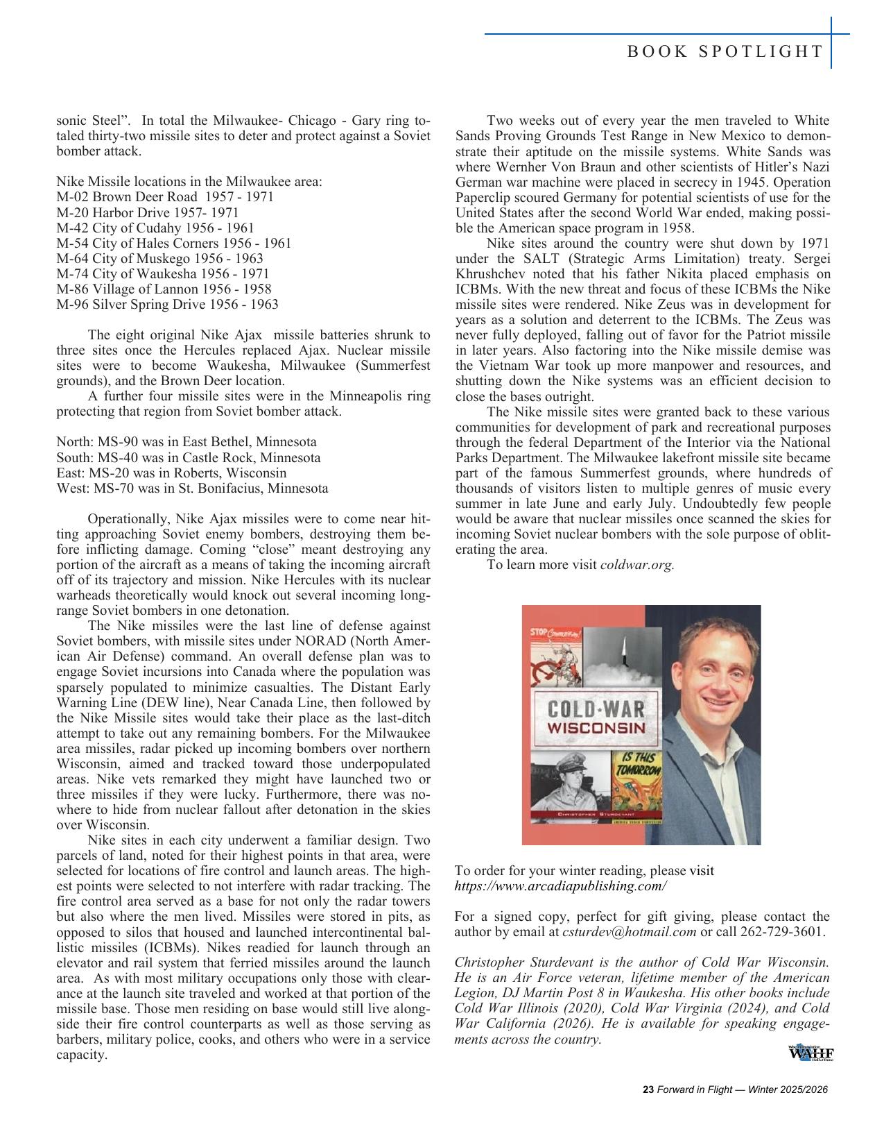 Forward in Flight - Winter 2025 -  Page25