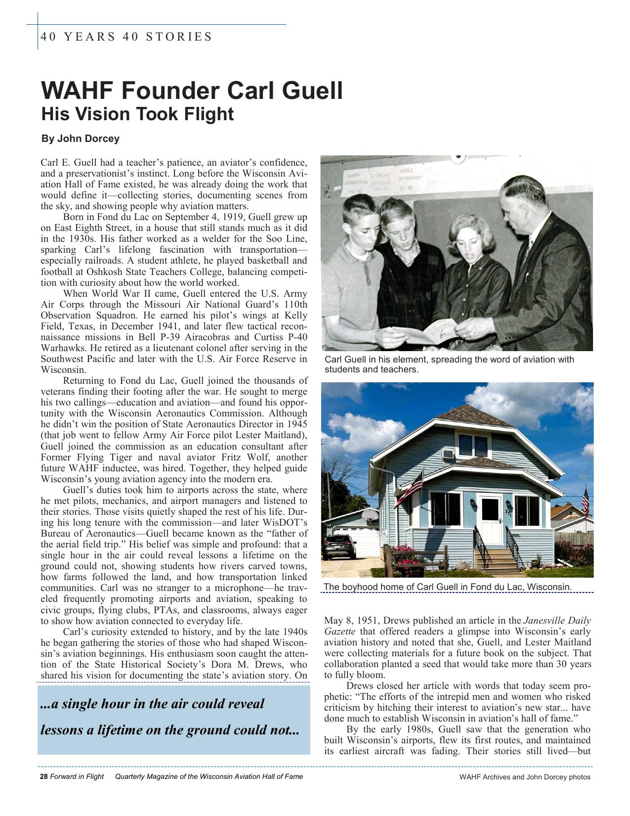 Forward in Flight - Winter 2025 -  Page30