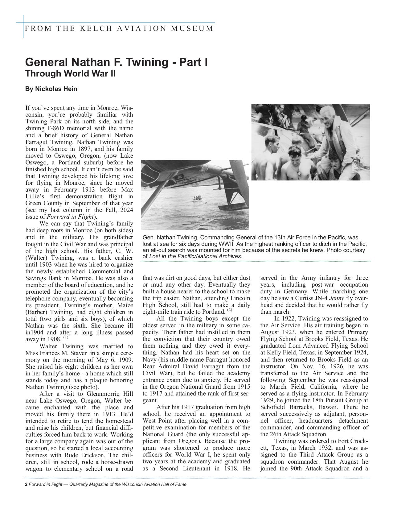 Forward in Flight - Winter 2024/2025 -  Page4