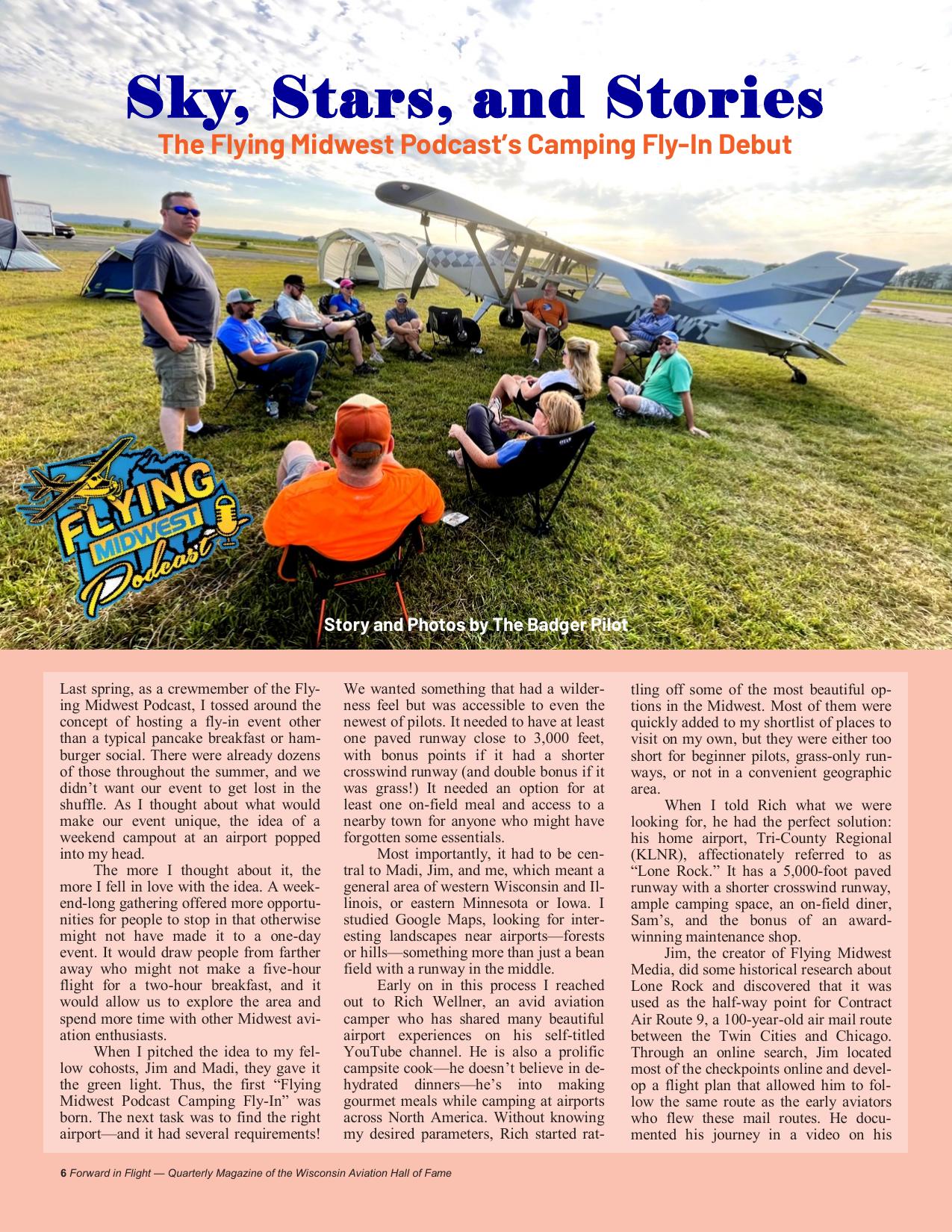 Forward in Flight - Winter 2024/2025 -  Page8