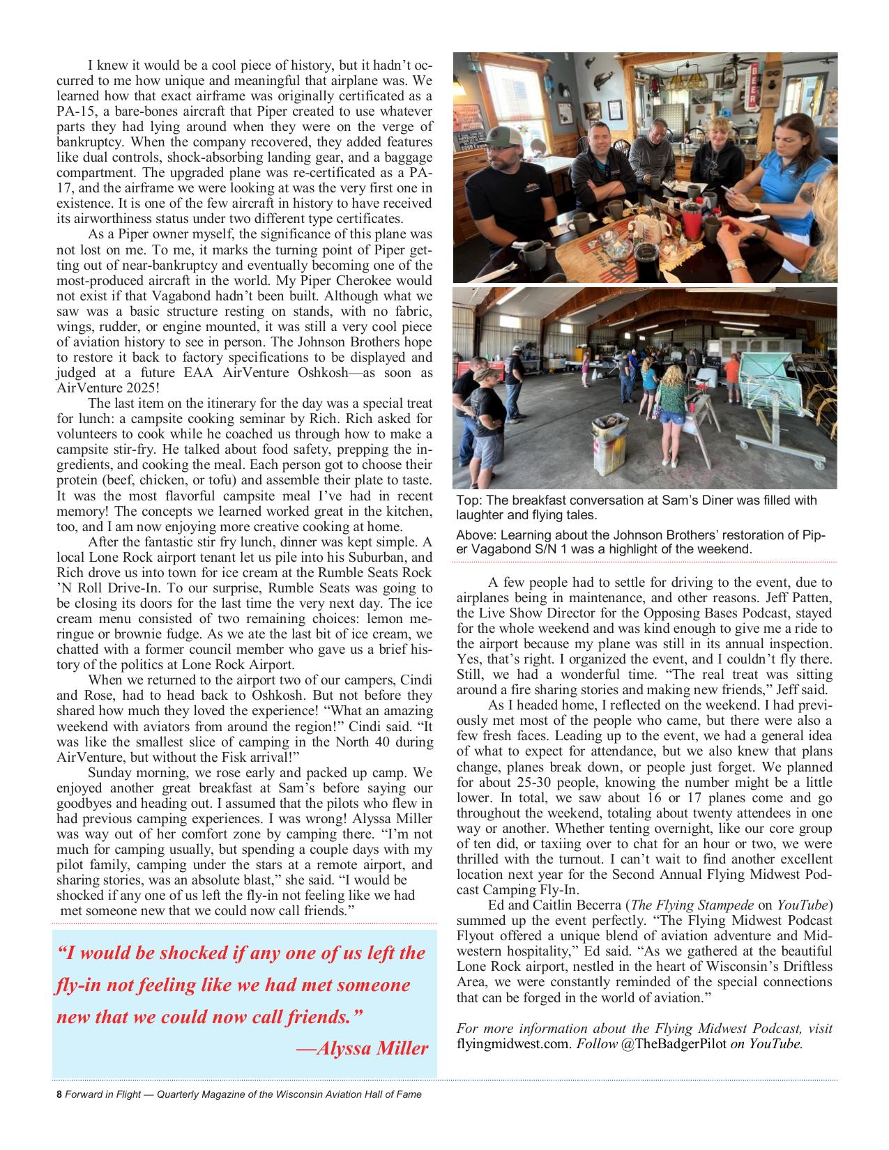 Forward in Flight - Winter 2024/2025 -  Page10