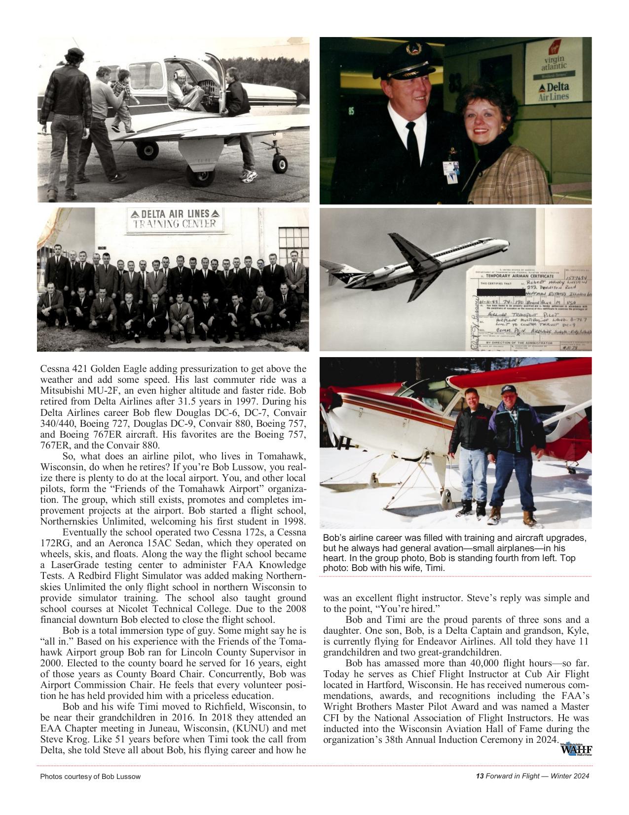 Forward in Flight - Winter 2024/2025 -  Page15