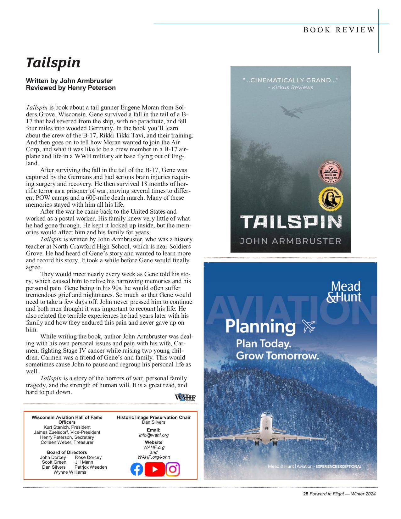 Forward in Flight - Winter 2024/2025 -  Page27