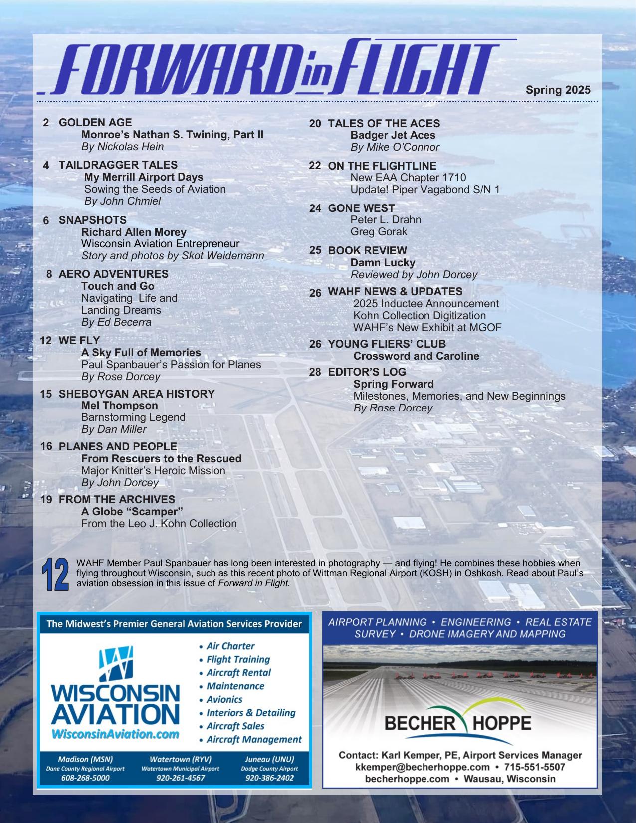 Forward in Flight -Spring 2025 -  Page2