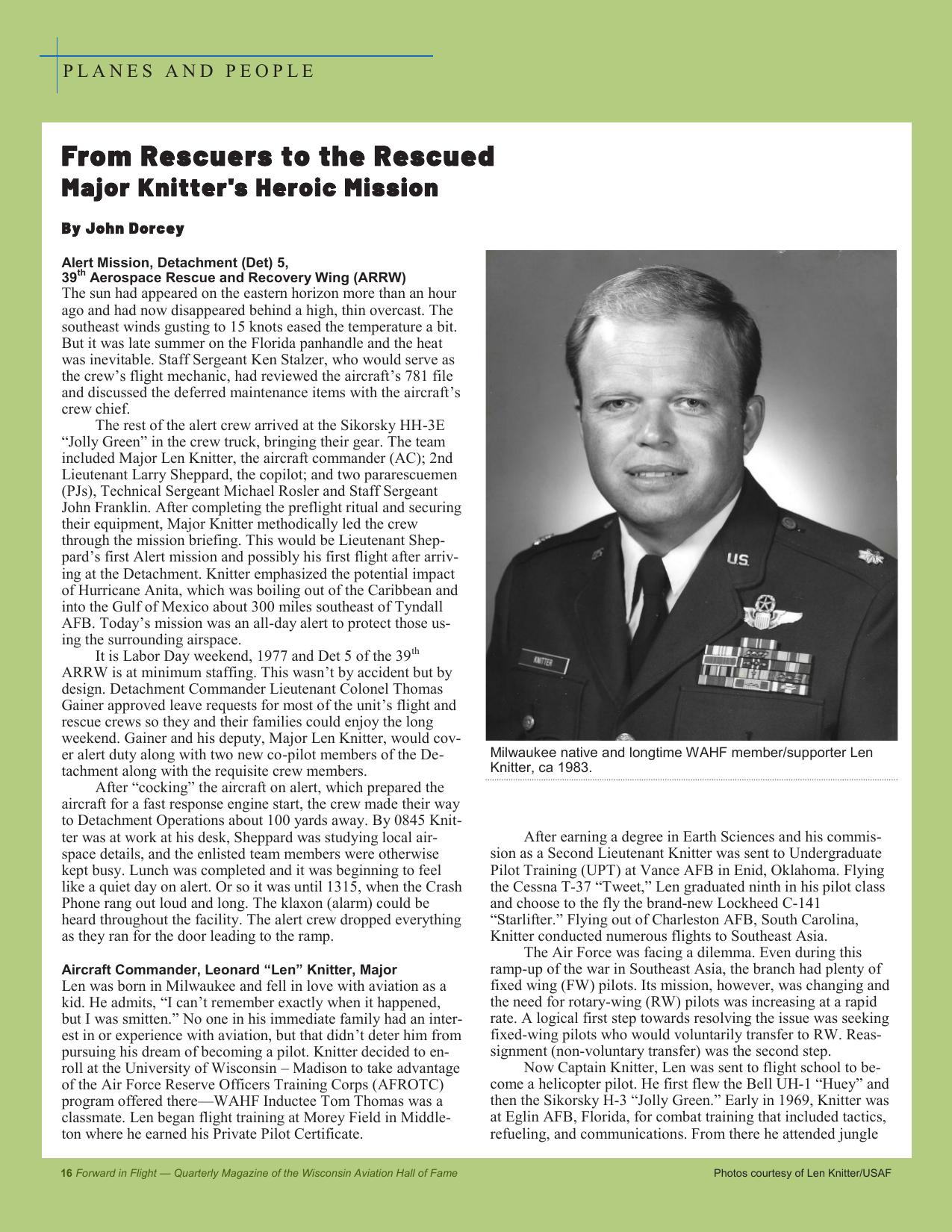 Forward in Flight -Spring 2025 -  Page18