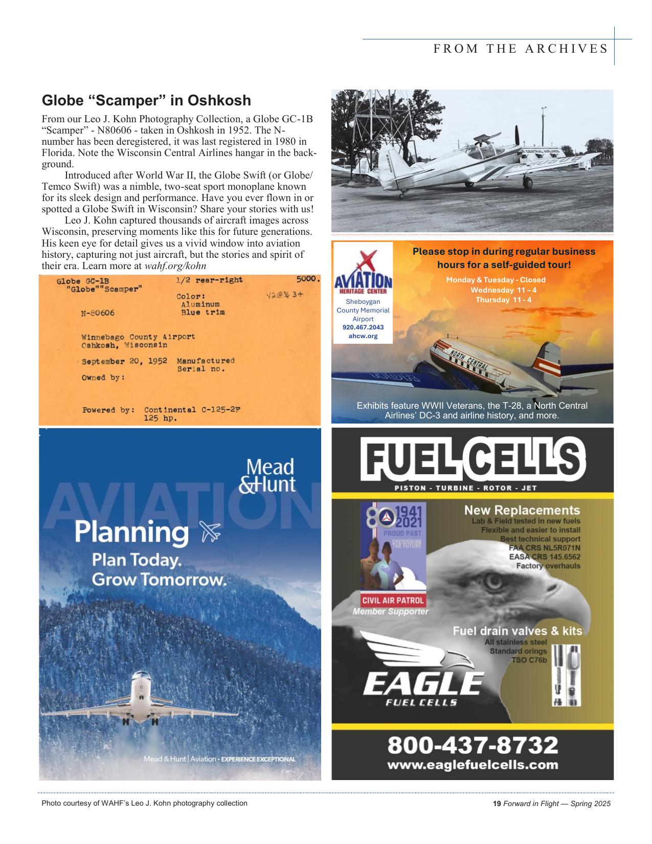 Forward in Flight -Spring 2025 -  Page21