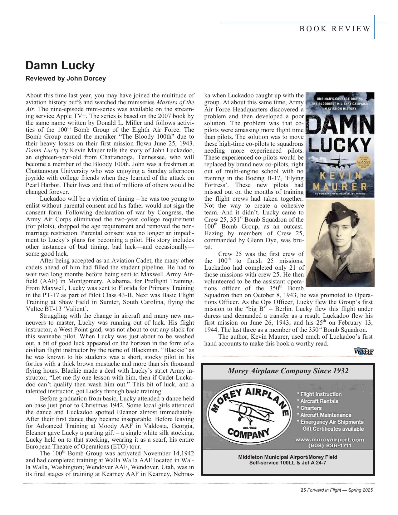 Forward in Flight -Spring 2025 -  Page27