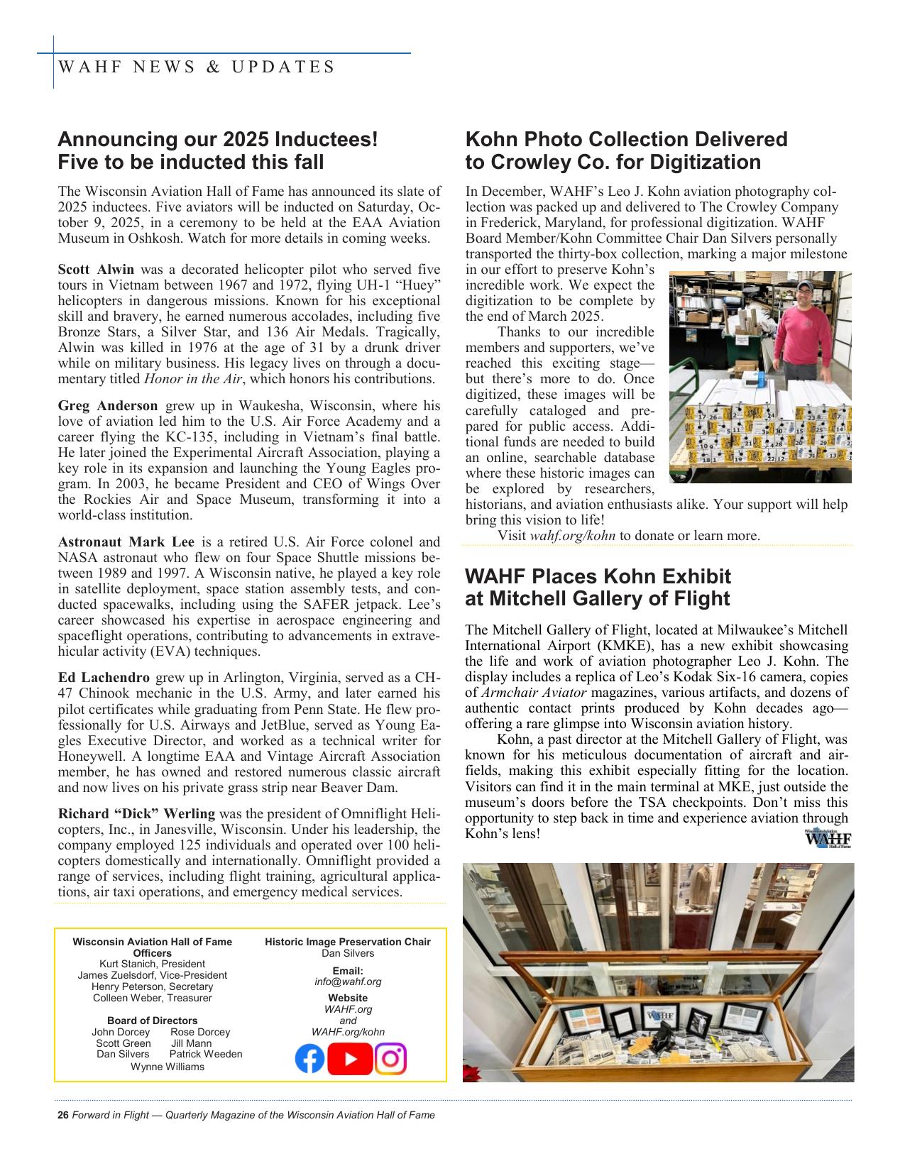 Forward in Flight -Spring 2025 -  Page28