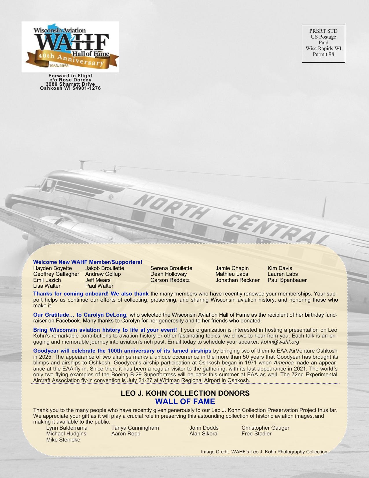 Forward in Flight -Spring 2025 -  Page32