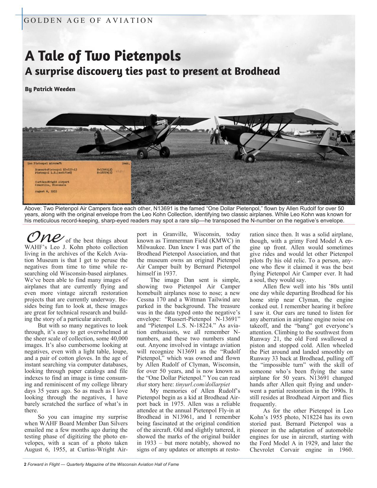 Forward in Flight - Summer 2025 -  Page4