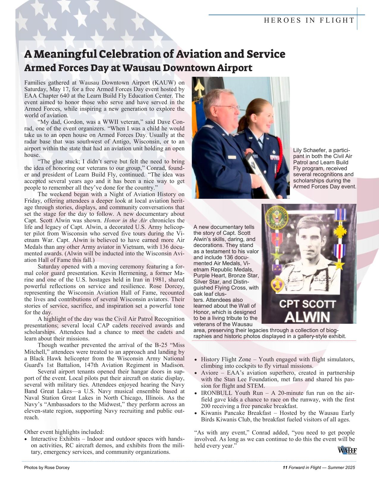 Forward in Flight - Summer 2025 -  Page13