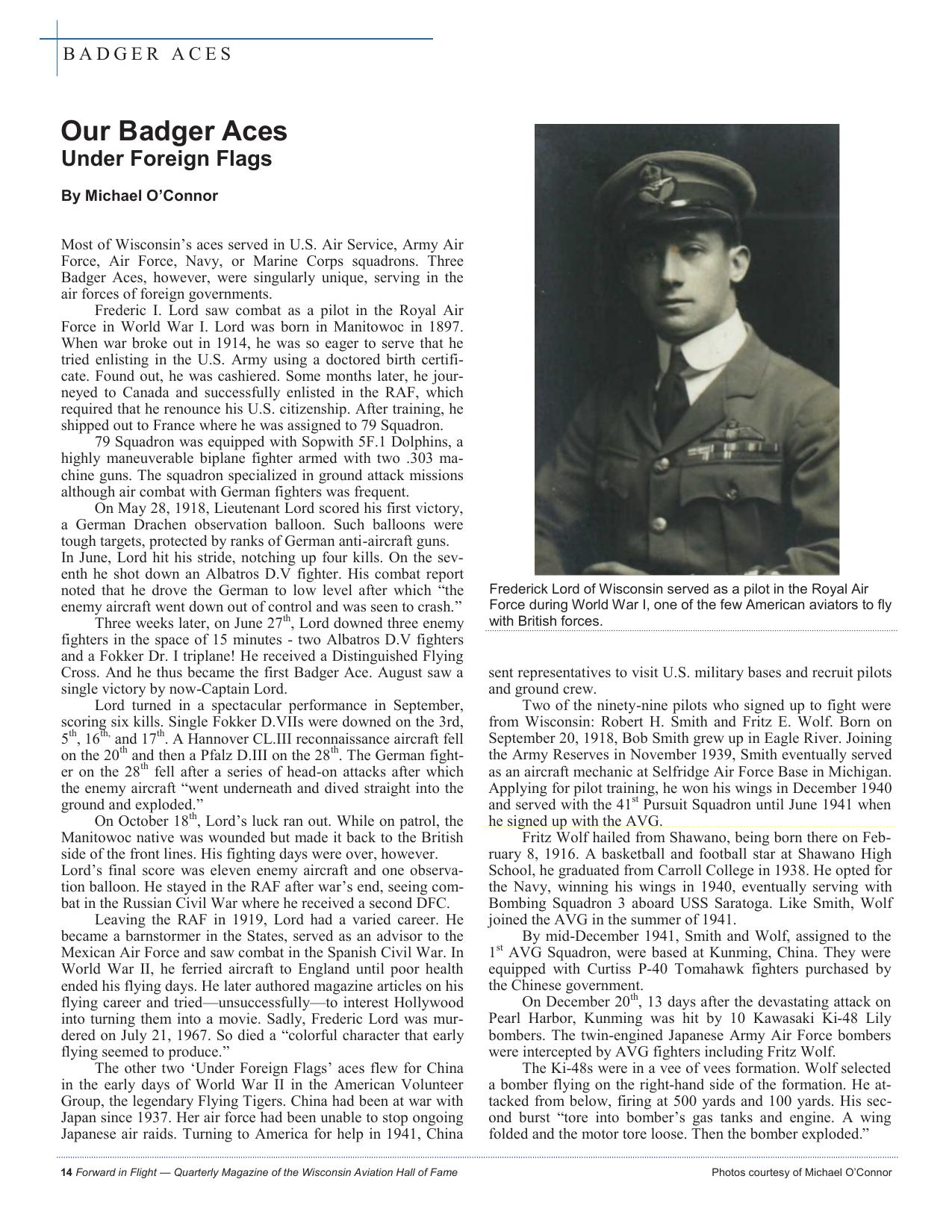 Forward in Flight - Summer 2025 -  Page16