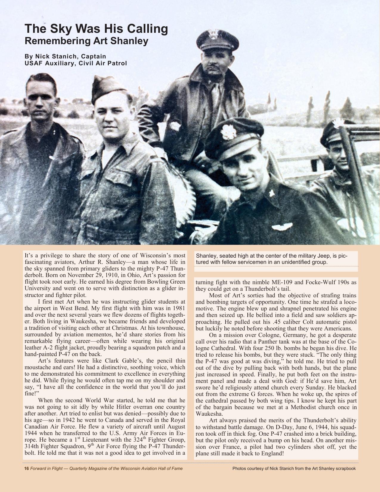 Forward in Flight - Summer 2025 -  Page18