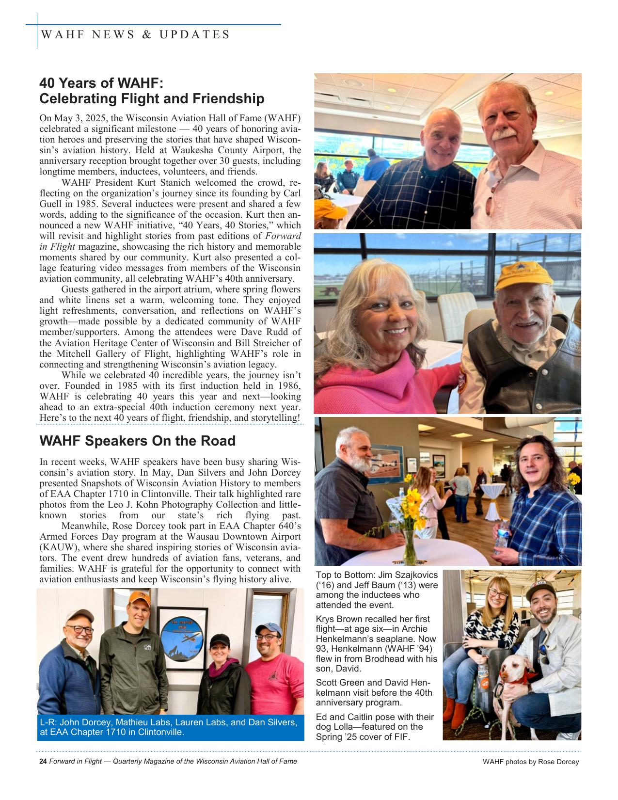 Forward in Flight - Summer 2025 -  Page26