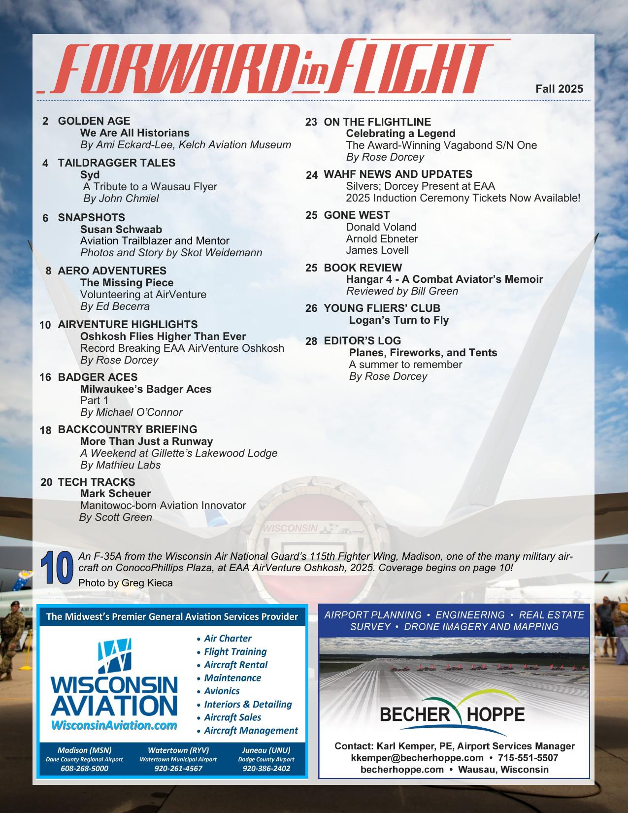 Forward in Flight - Fall 2025 -  Page2