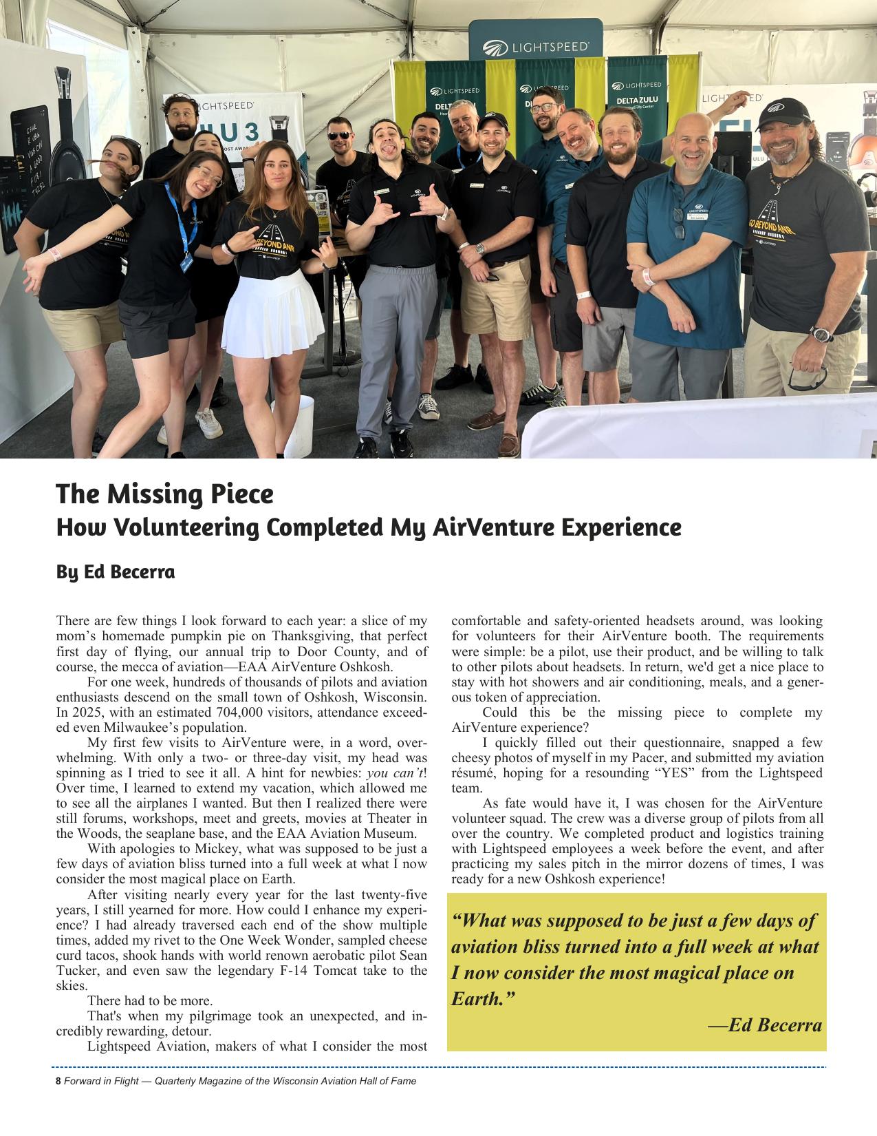 Forward in Flight - Fall 2025 -  Page10