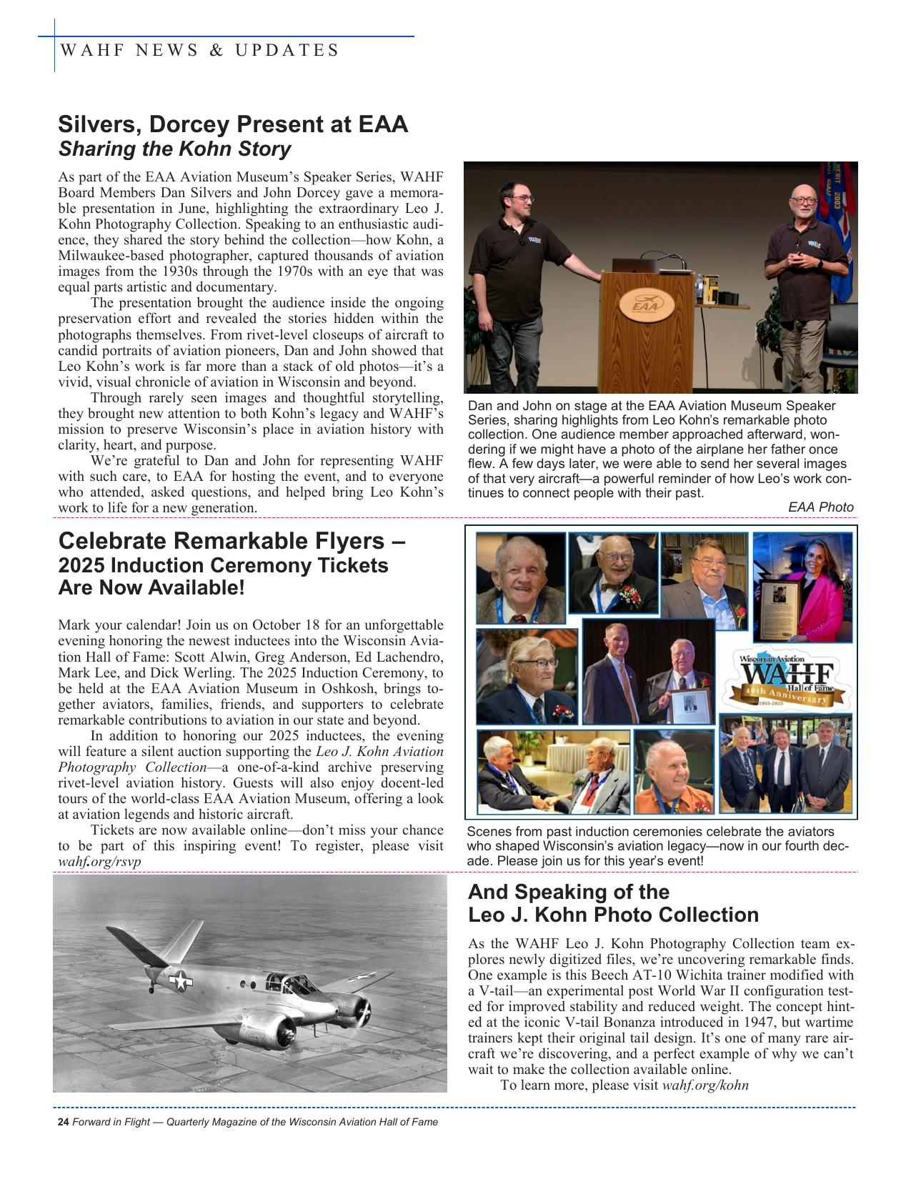 Forward in Flight - Fall 2025 -  Page26