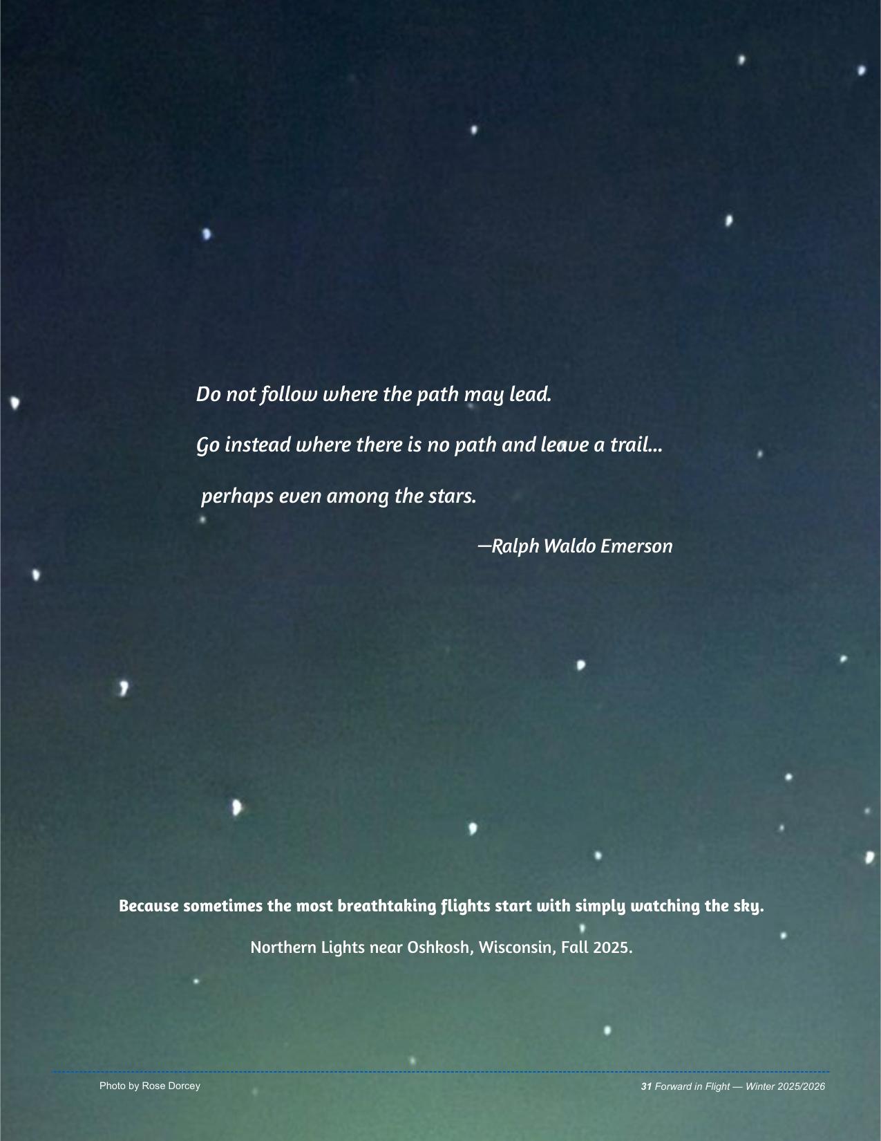 Forward in Flight Winter 2025/2026 -  Page33