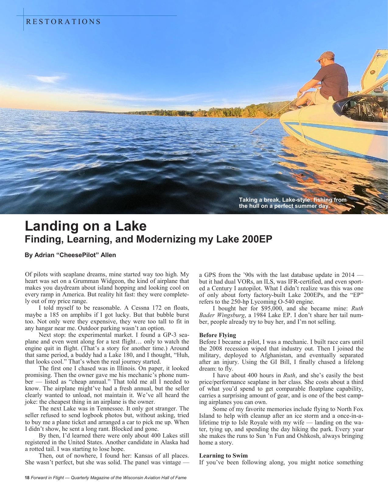 Forward in Flight - Spring 2026 -  Page20