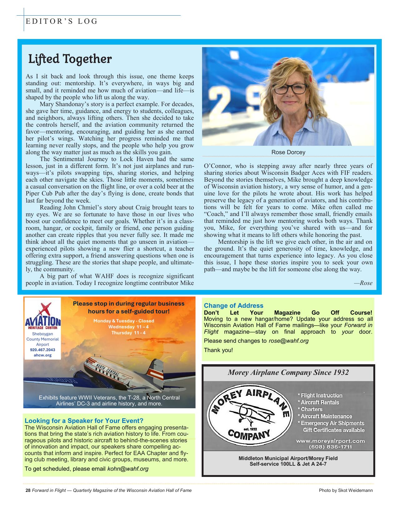 Forward in Flight - Spring 2026 -  Page30