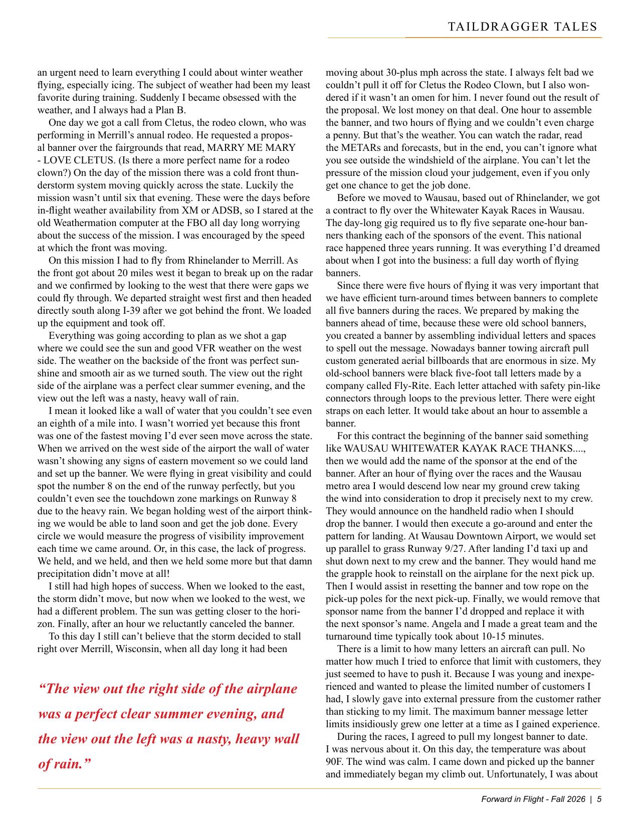 Forward in Flight - Fall 2026 -  Page7