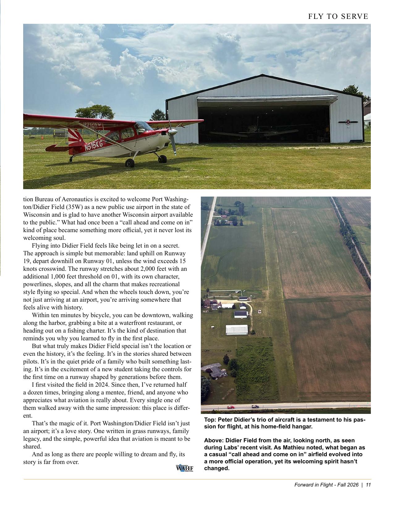 Forward in Flight - Fall 2026 -  Page13