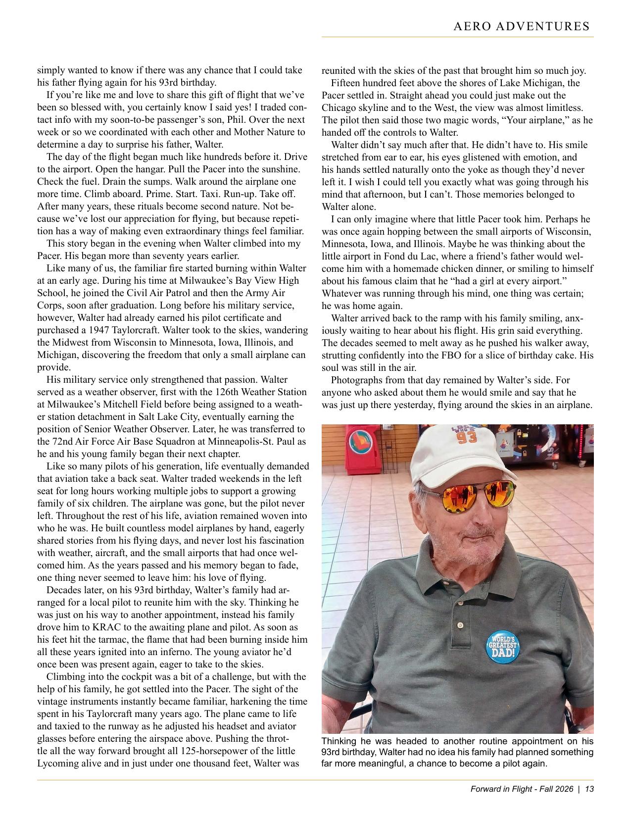 Forward in Flight - Fall 2026 -  Page15
