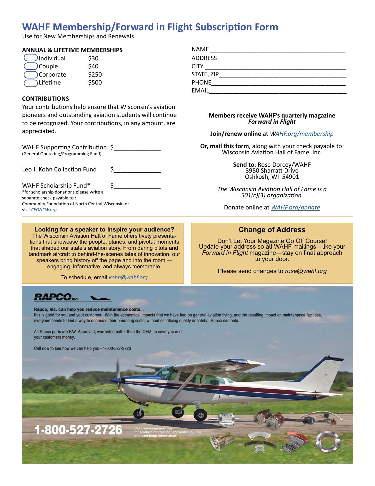 Forward in Flight - Fall 2026 -  Page31