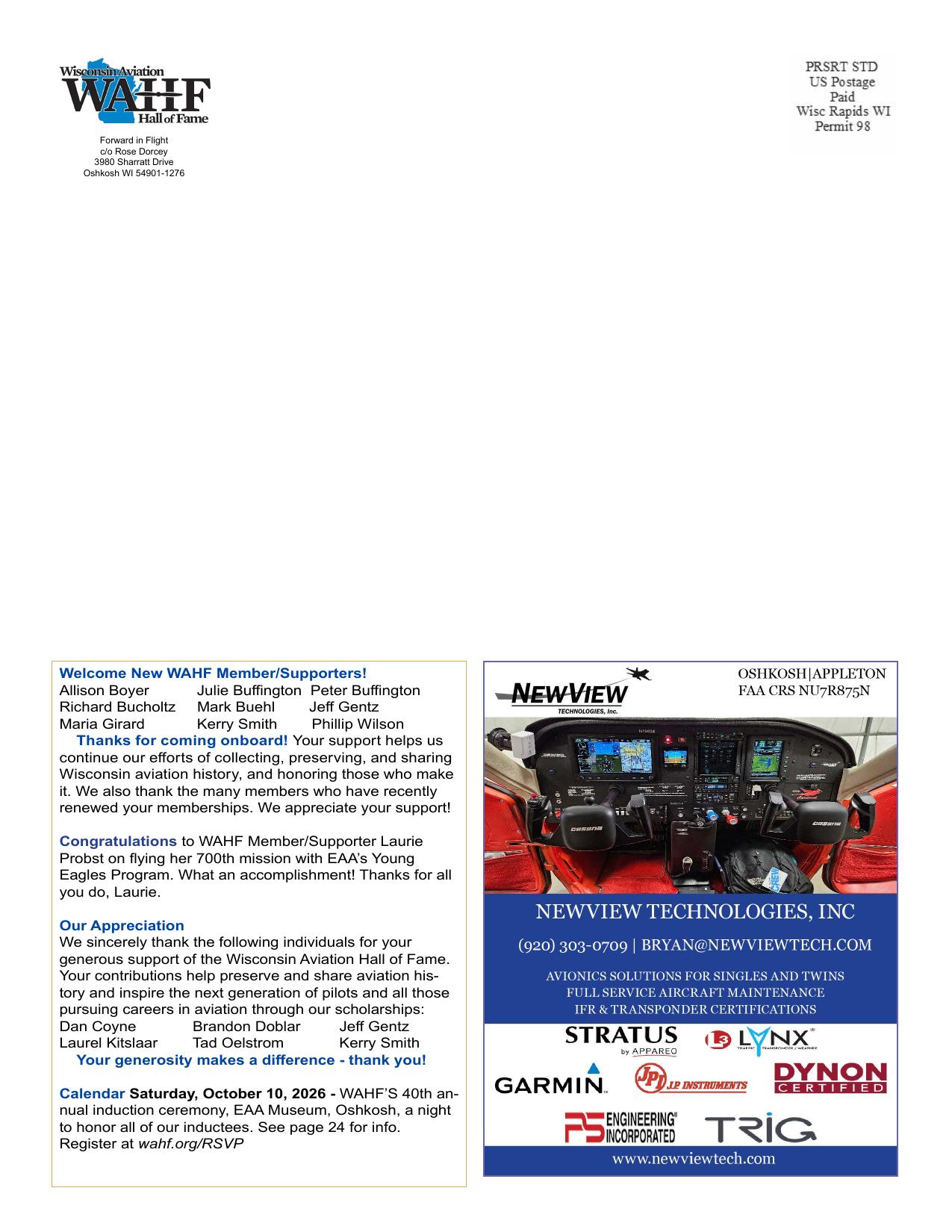 Forward in Flight - Fall 2026 -  Page32