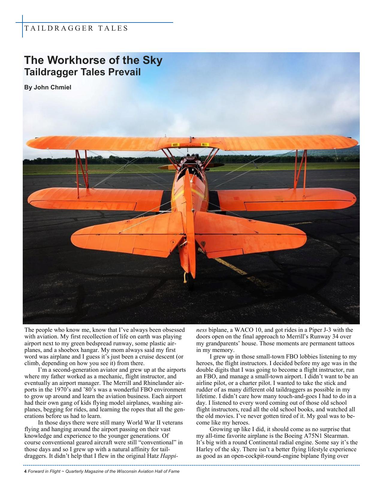 Forward in Flight - Spring 2023 -  Page6